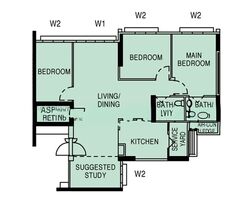Blk 406B Northshore Residences I (Punggol), HDB 5 Rooms #552418441